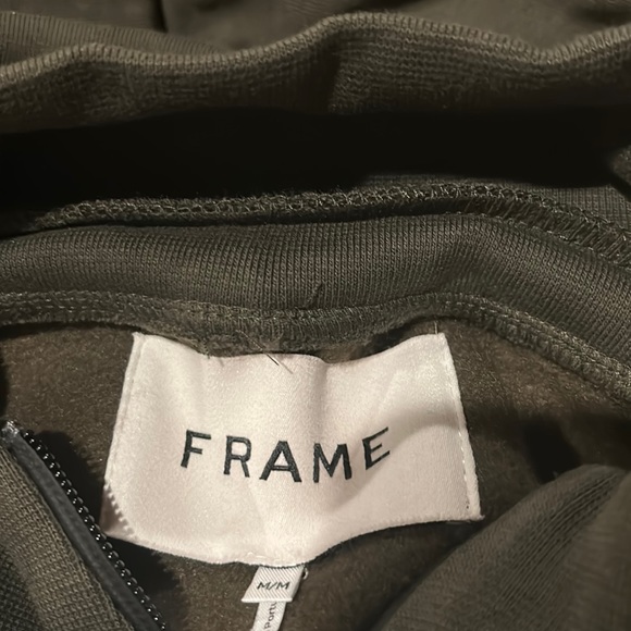 FRAME
Surplus Half Zip Hoodie in green size medium NWT - Picture 11 of 12